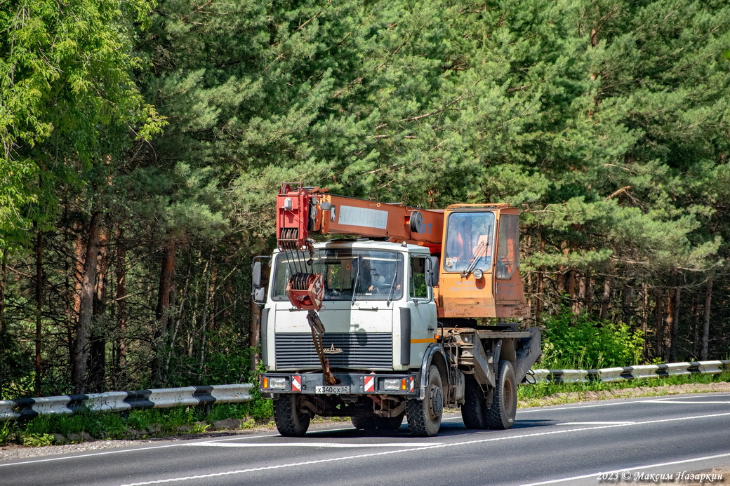 Рязанская область, № Х 340 СХ 62 — МАЗ-5337A2