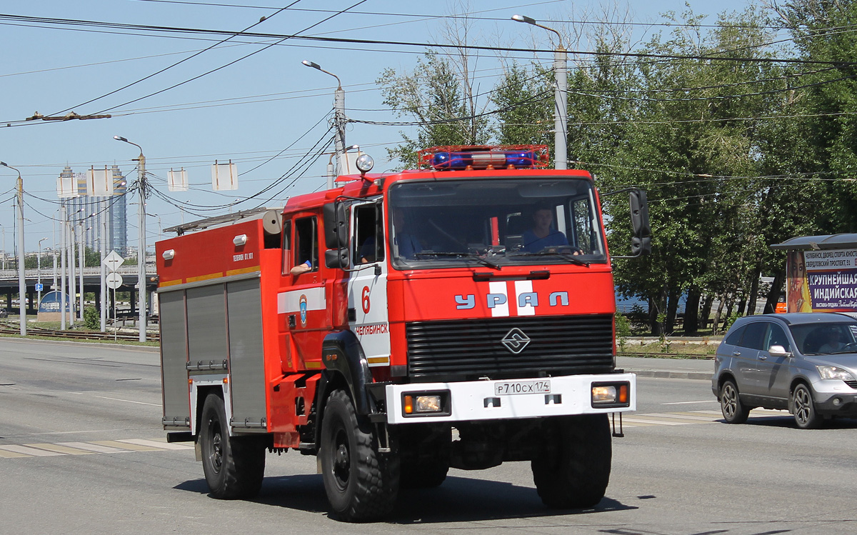 Челябинская область, № Р 710 СХ 174 — Урал-43206-79