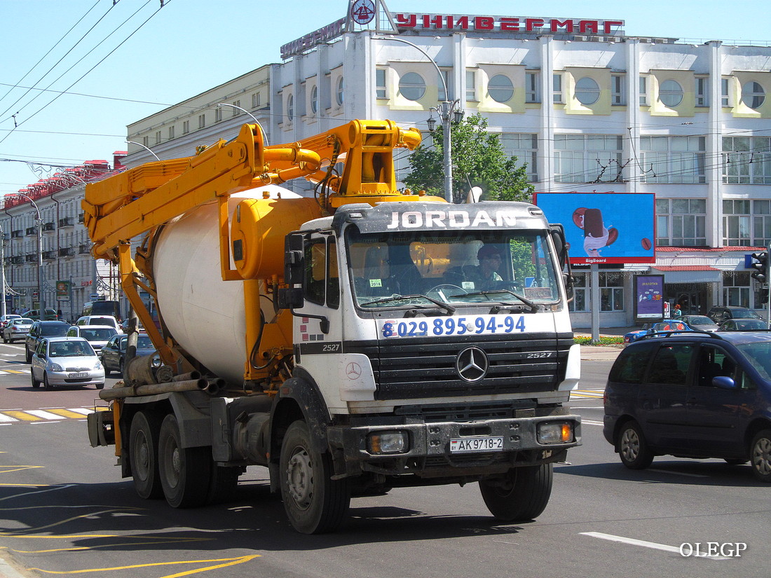 Витебская область, № АК 9718-2 — Mercedes-Benz SK (общ. мод.)