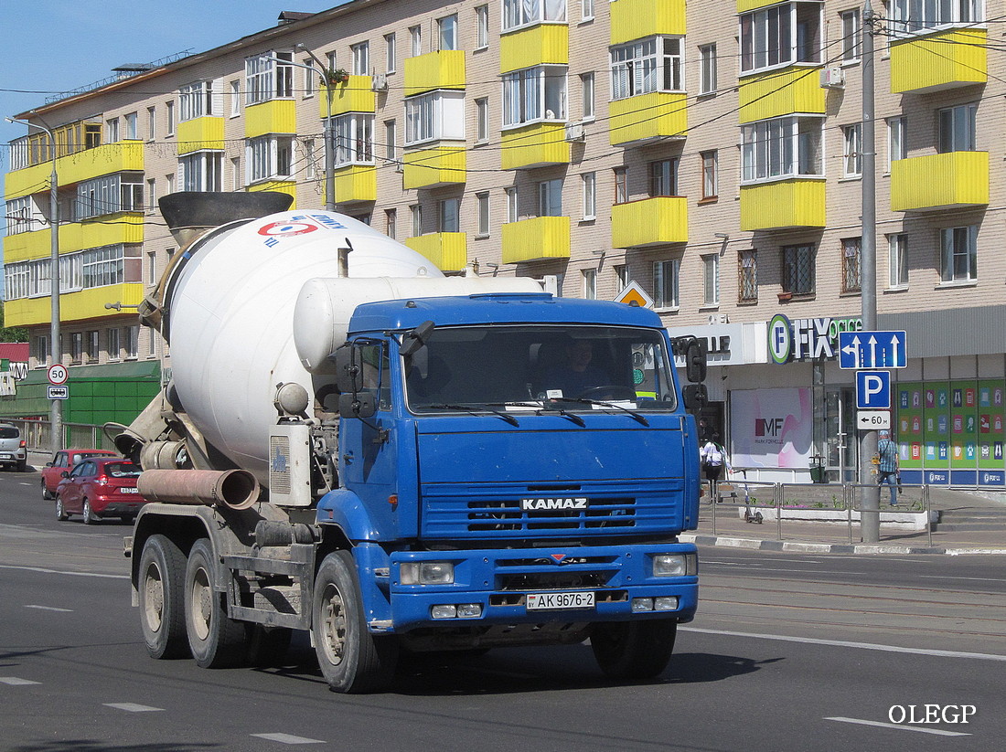 Витебская область, № АК 9676-2 — КамАЗ-6520 (общая модель)