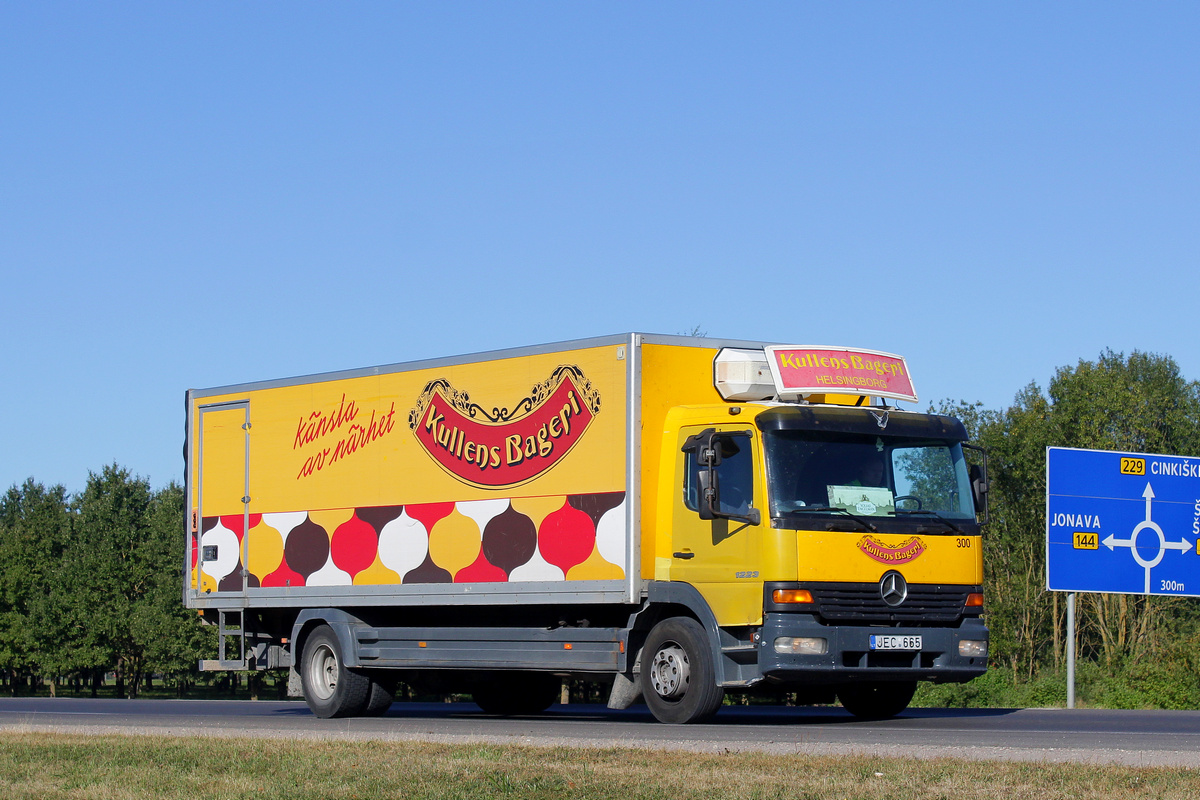 Литва, № JEC 665 — Mercedes-Benz Atego 1223