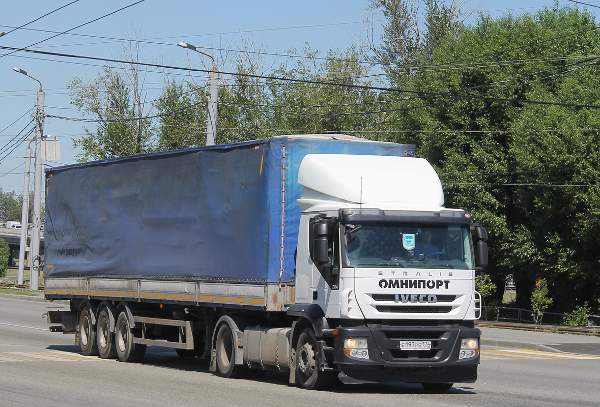 Челябинская область, № Е 197 РЕ 174 — IVECO Stralis ('2007) 420