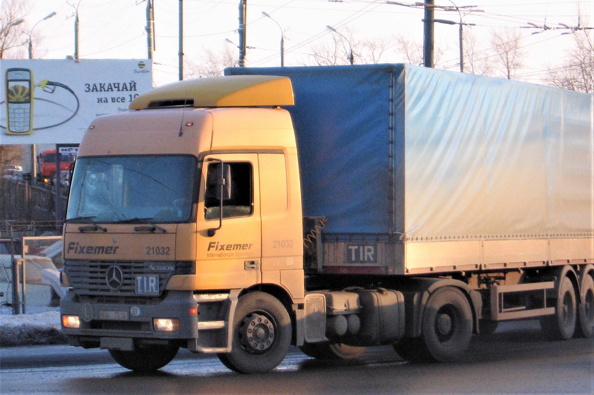 Минск, № КА 7512 — Mercedes-Benz Actros ('1997)