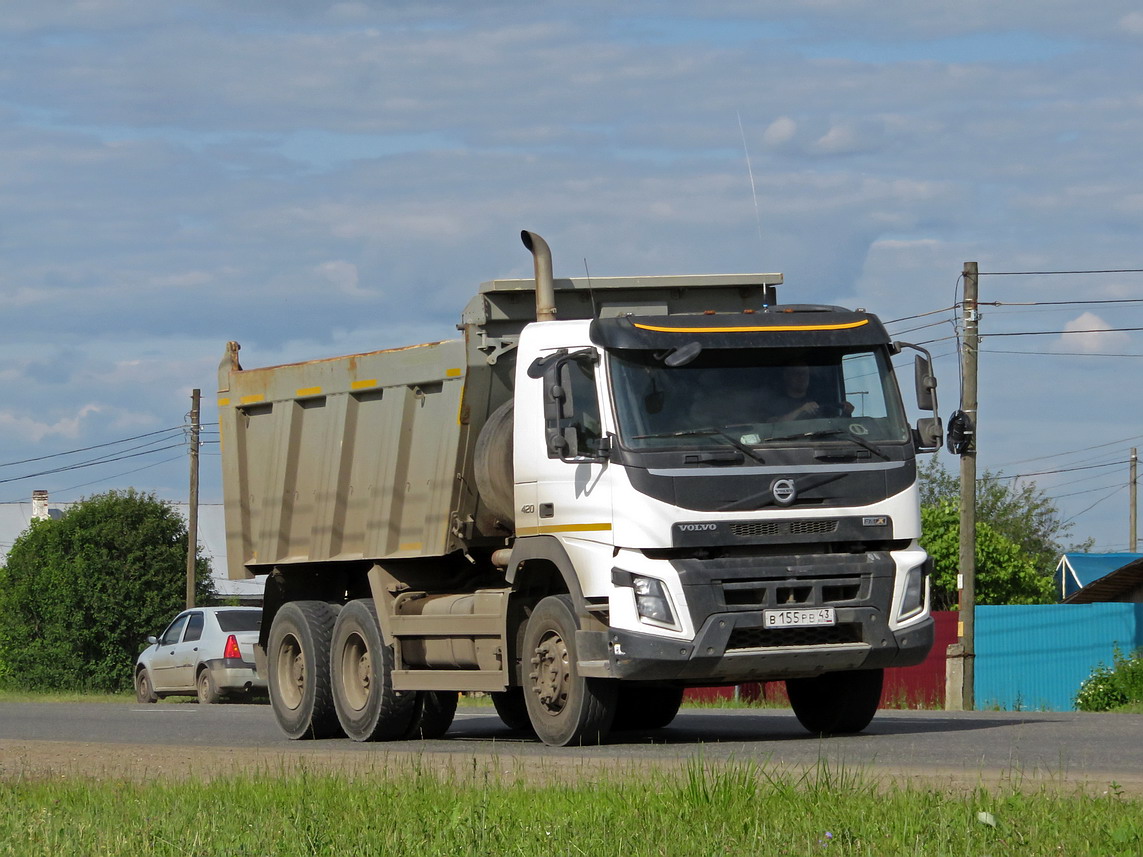 Кировская область, № В 155 РВ 43 — Volvo ('2013) FMX.420 [X9P]