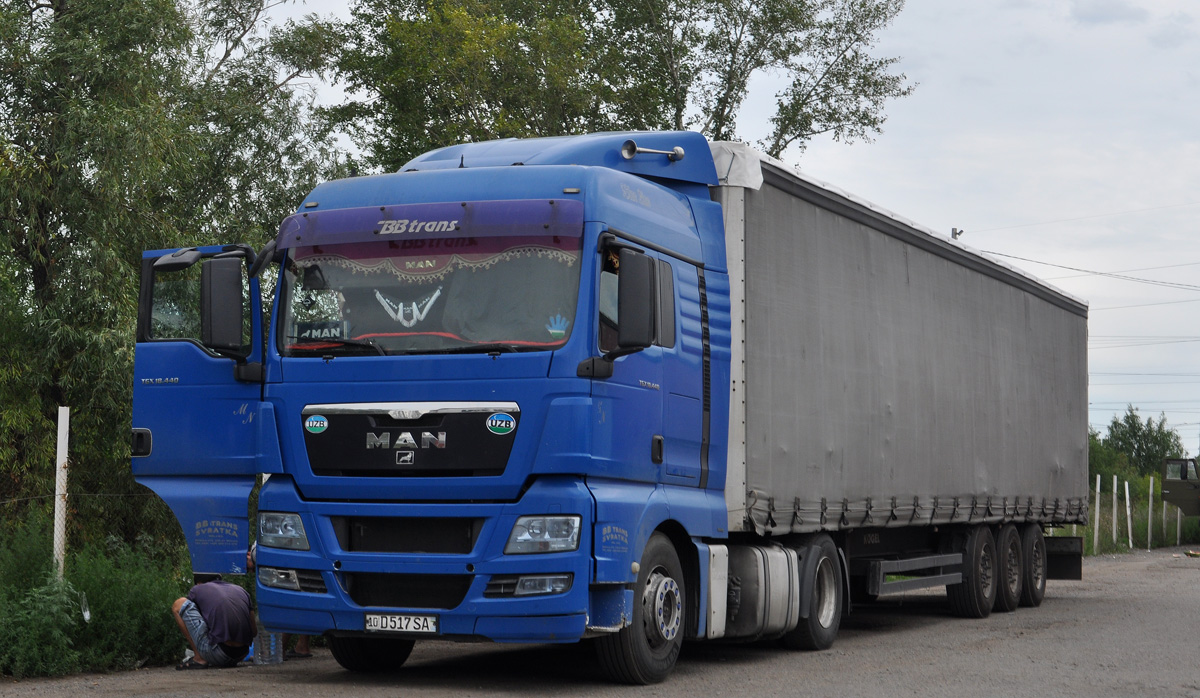 Узбекистан, № 10 D 517 SA — MAN TGX ('2007) 18.440