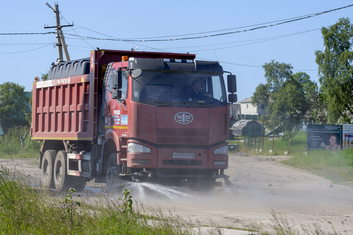 Архангельская область, № О 310 КС 29 — FAW J6 CA3250