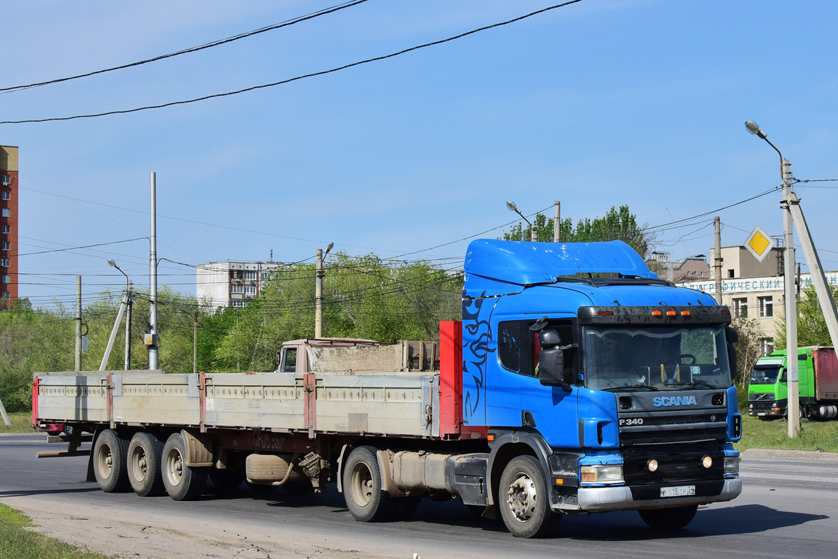 Волгоградская область, № Р 115 ТР 34 — Scania ('1996) P114G