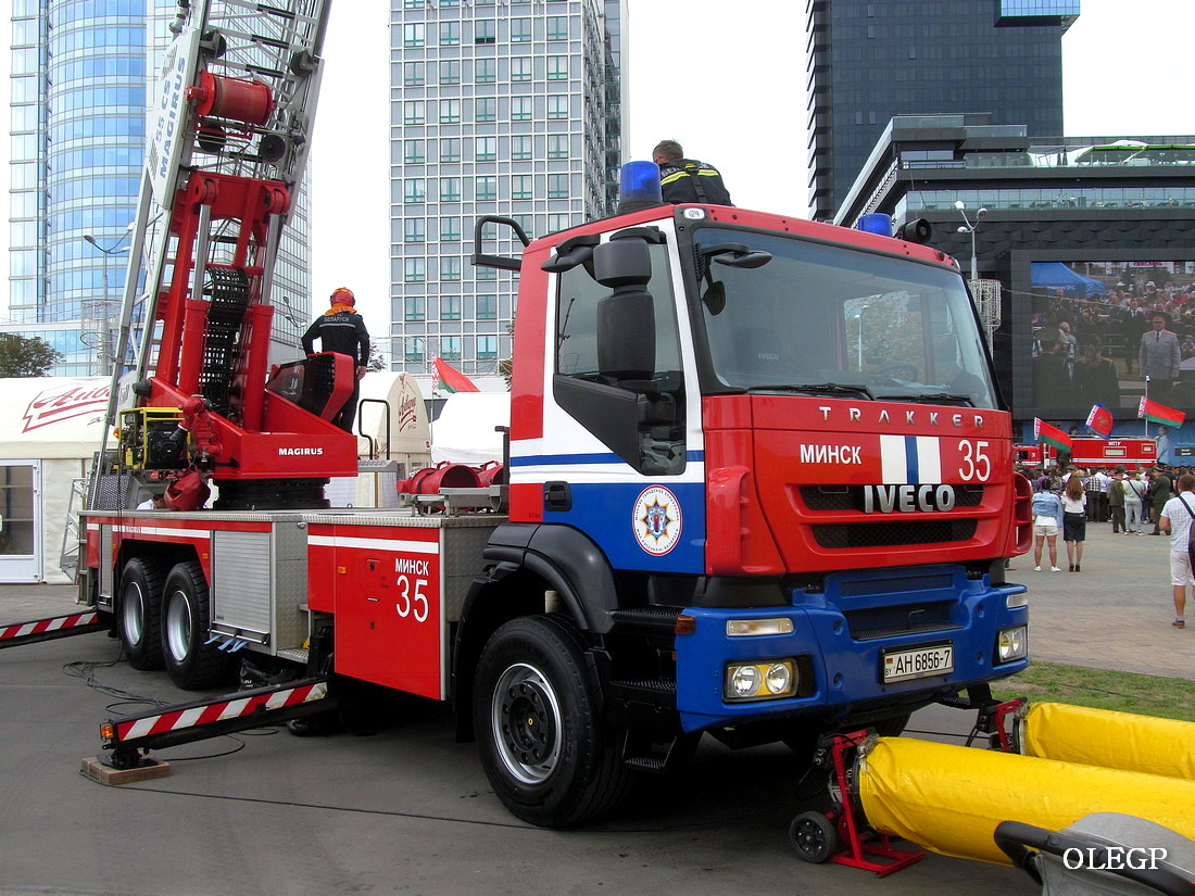 Минск, № АН 6856-7 — IVECO Trakker ('2007); Минск — День пожарной службы 2023