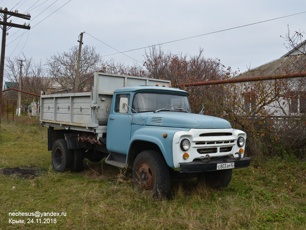 Крым, № Е 803 АМ 82 — ЗИЛ-431410