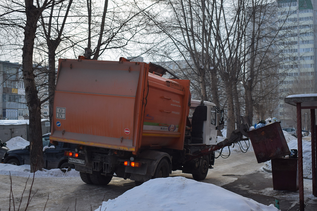 Алтайский край, № В 893 ВС 122 — МАЗ-5340B2