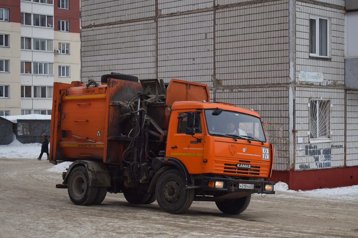 Алтайский край, № Н 310 УА 22 — КамАЗ-43255-A3(96)