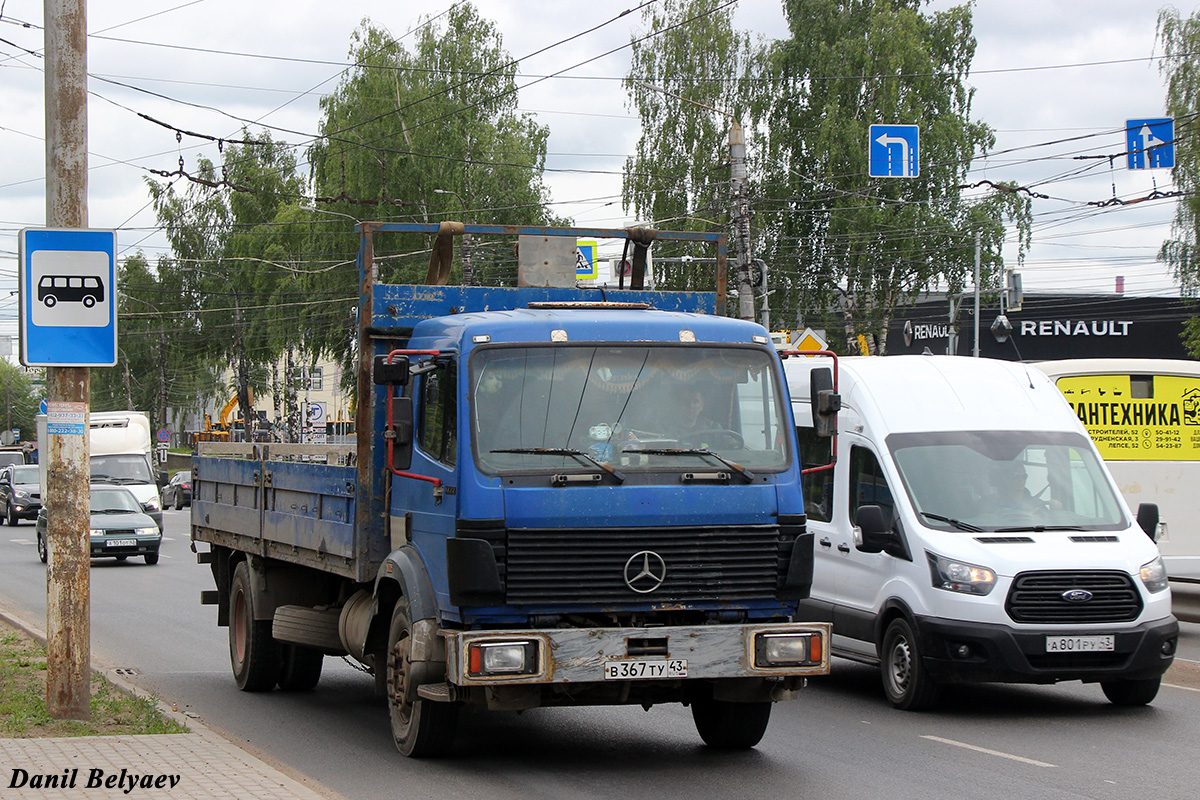 Кировская область, № В 367 ТУ 43 — Mercedes-Benz SK 1722