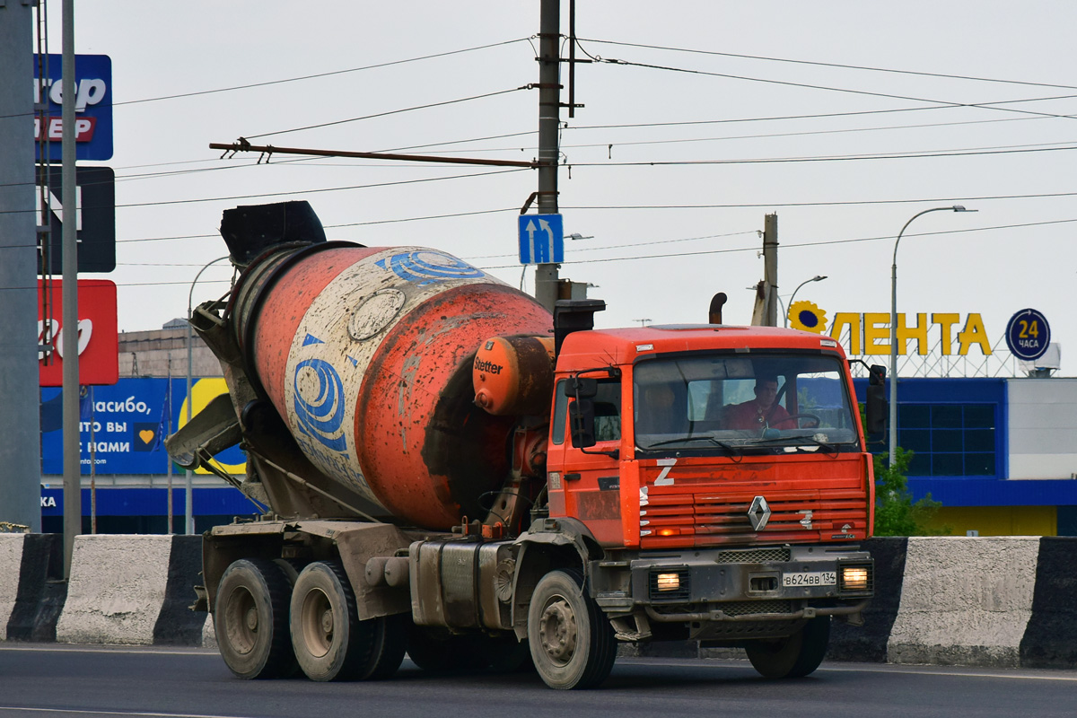 Волгоградская область, № В 624 ВВ 134 — Renault G-Series Maxter