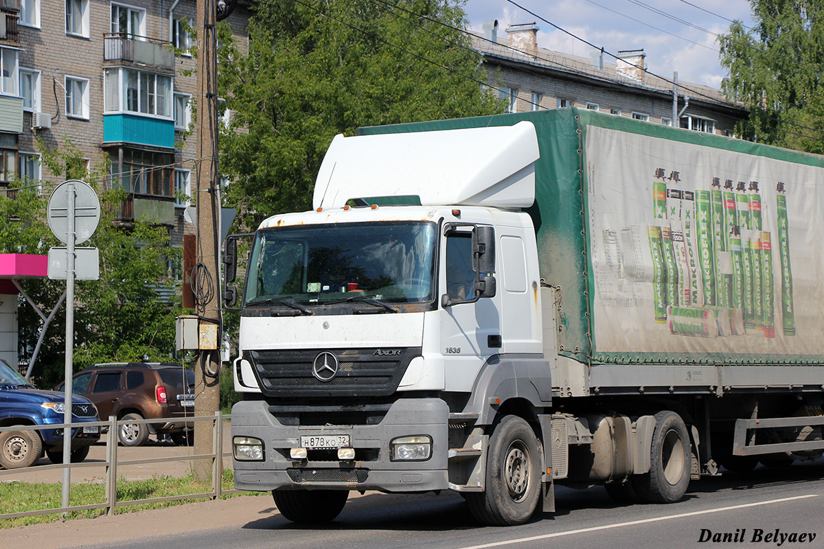 Брянская область, № Н 878 КО 32 — Mercedes-Benz Axor 1835