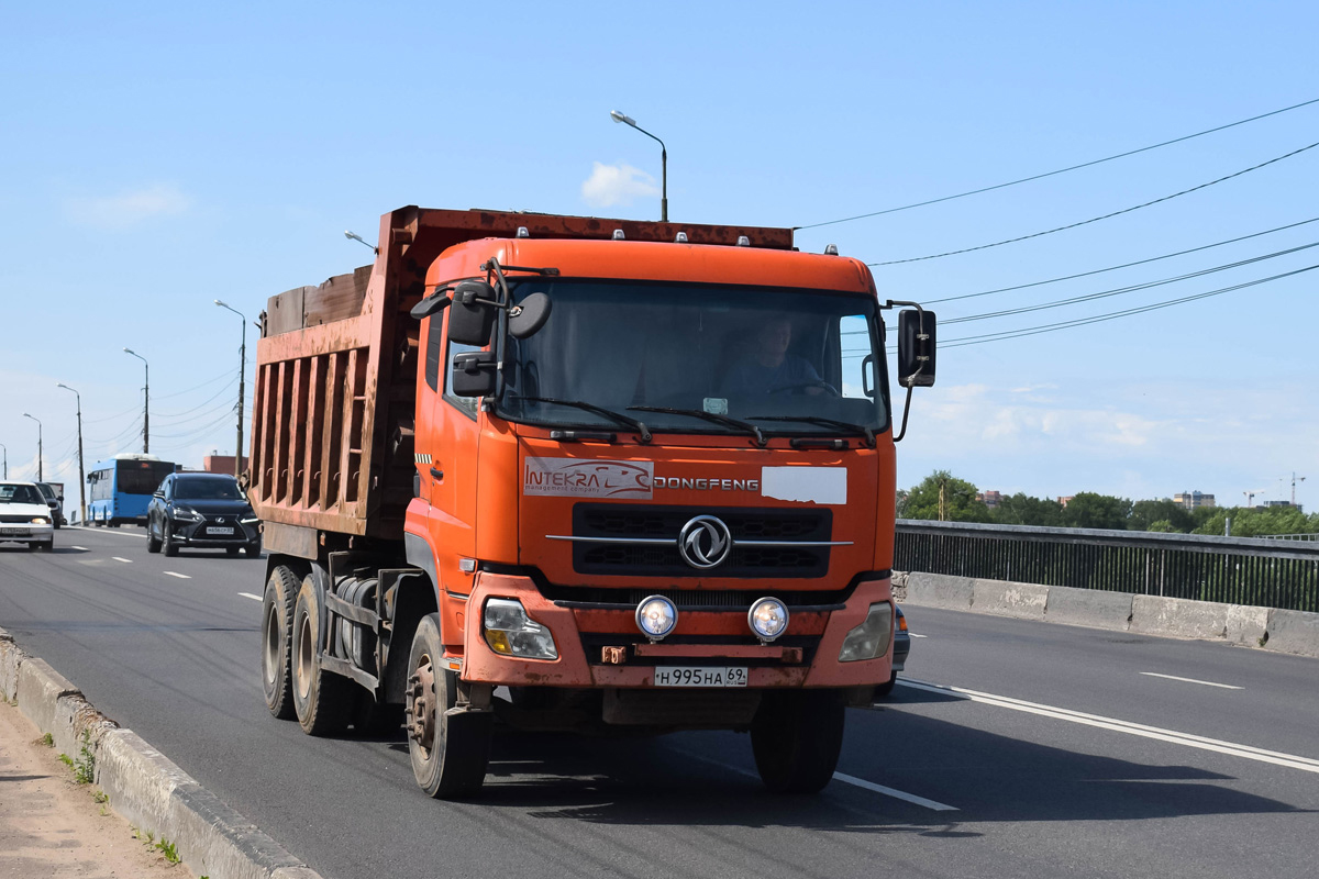 Тверская область, № Н 995 НА 69 — Dongfeng KC (общая модель)