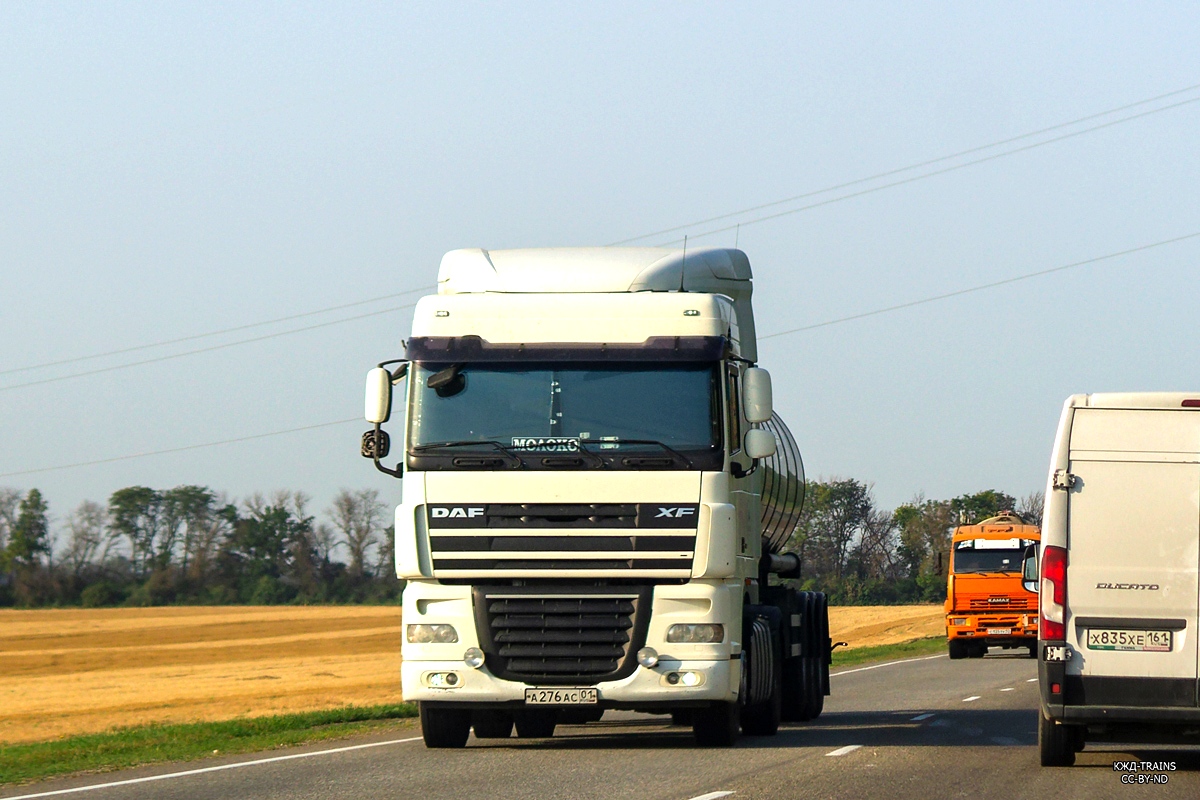 Адыгея, № А 276 АС 01 — DAF XF105 FT