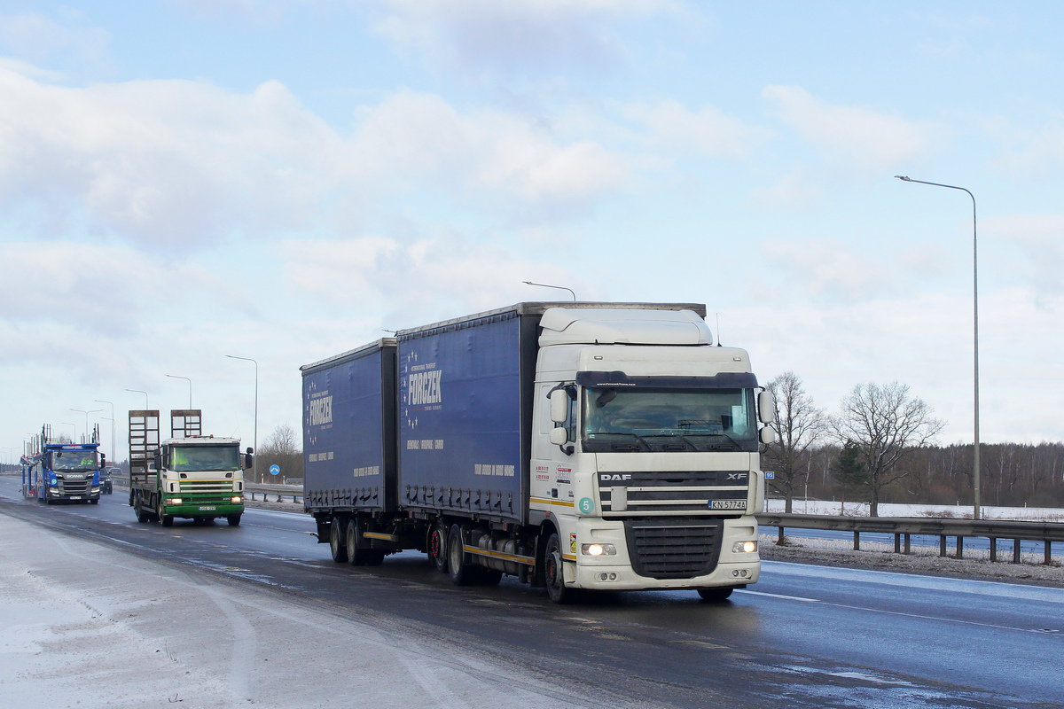 Польша, № KN 5774A — DAF XF105 FAR