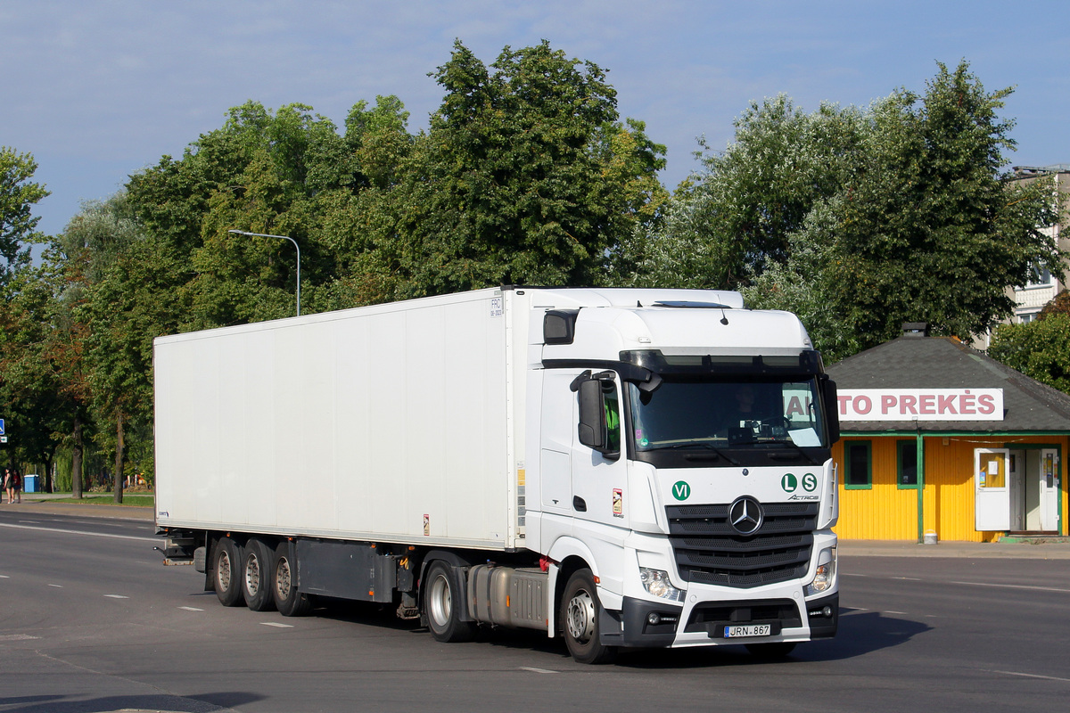 Литва, № JRN 867 — Mercedes-Benz Actros ('2011) 1845