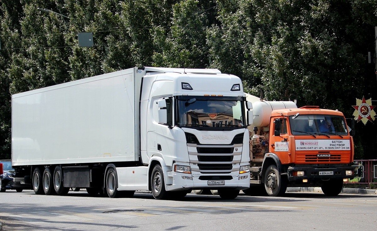 Тамбовская область, № О 336 МО 68 — Scania ('2016) S440