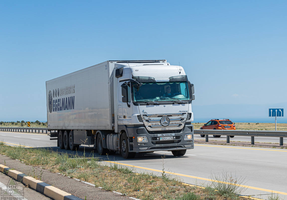 Павлодарская область, № 024 FLA 14 — Mercedes-Benz Actros ('2009) 1846