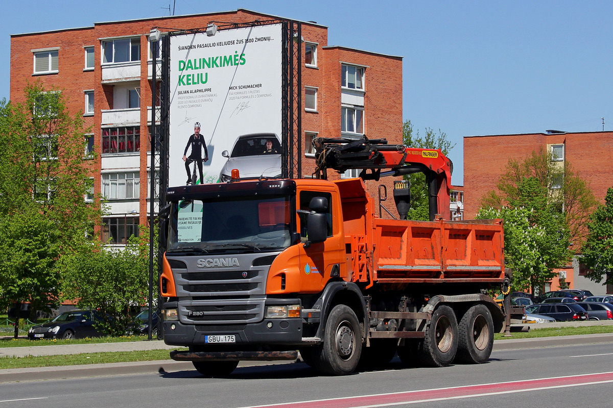 Литва, № GBU 175 — Scania ('2011) P280