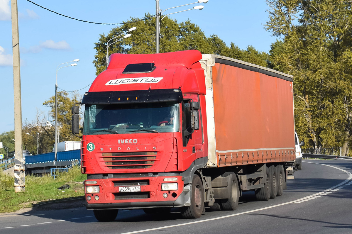 Санкт-Петербург, № А 639 ЕН 178 — IVECO Stralis ('2002) 430