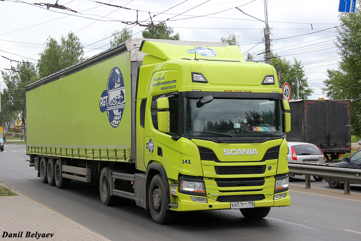 Санкт-Петербург, № 141 — Scania ('2016) P440