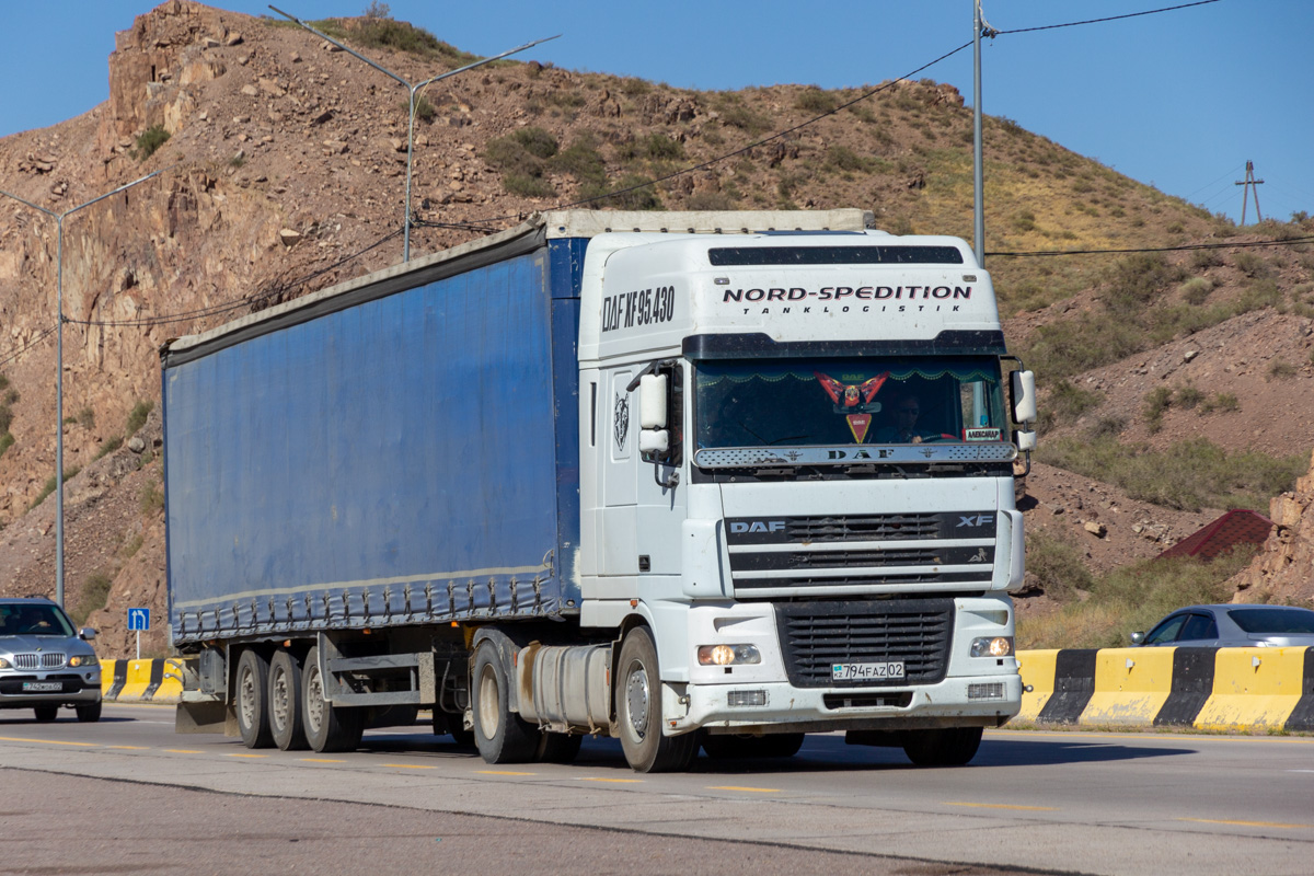 Алматы, № 794 FAZ 02 — DAF XF95 FT