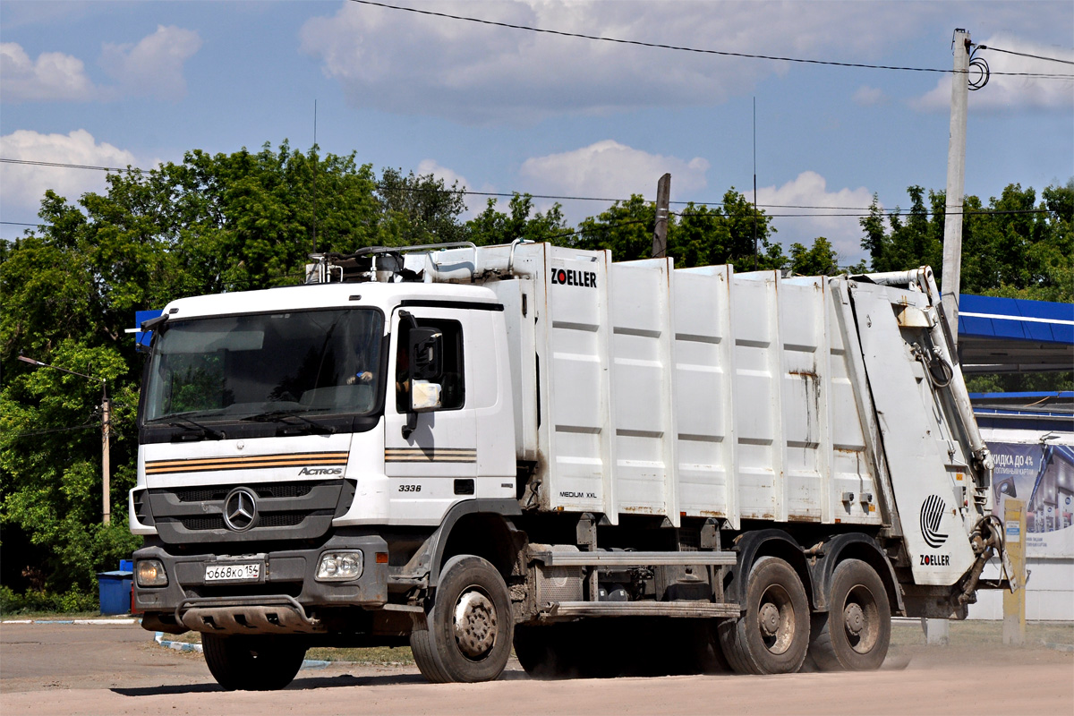 Алтайский край, № О 668 КО 154 — Mercedes-Benz Actros '09 3336 [Z9M]