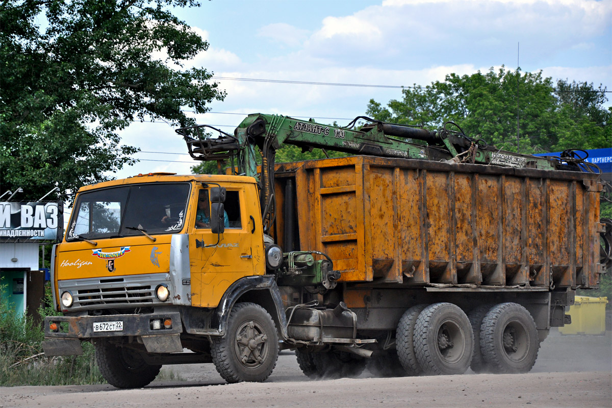 Алтайский край, № В 672 СТ 22 — КамАЗ-53212