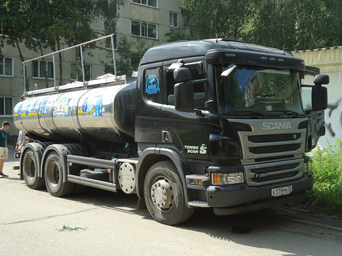 Томская область, № К 179 РМ 70 — Scania ('2011) P360