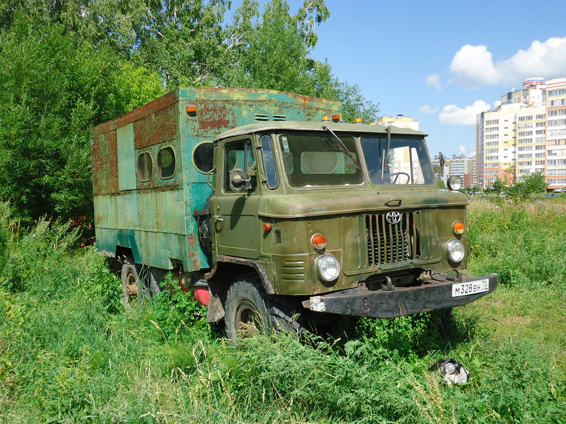 Томская область, № М 328 ВН 70 — ГАЗ-66 (общая модель)