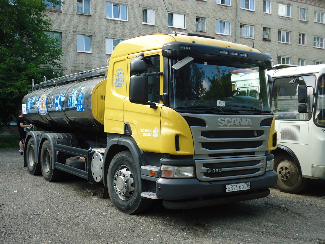 Томская область, № Е 875 КВ 70 — Scania ('2011) P360