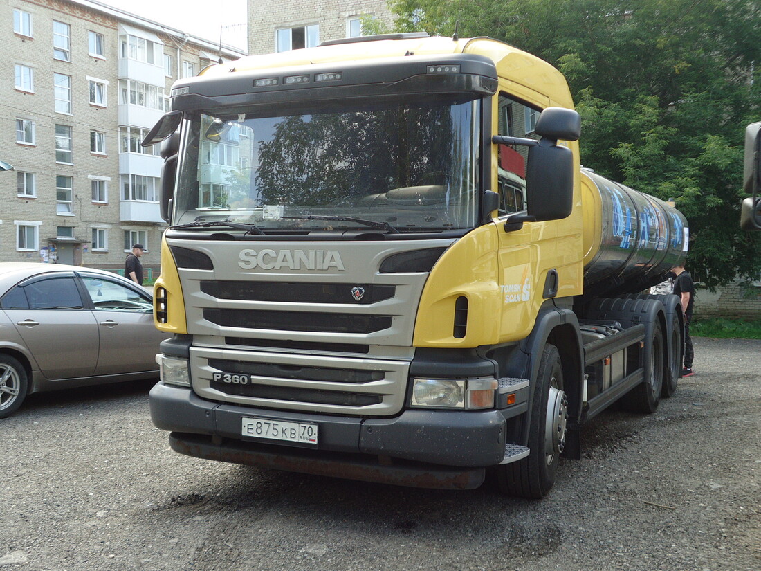 Томская область, № Е 875 КВ 70 — Scania ('2011) P360