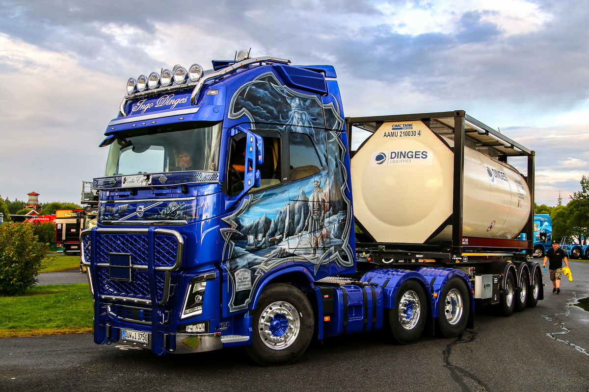 Германия, № DÜW-I 3750 — Volvo ('2012) FH16.750