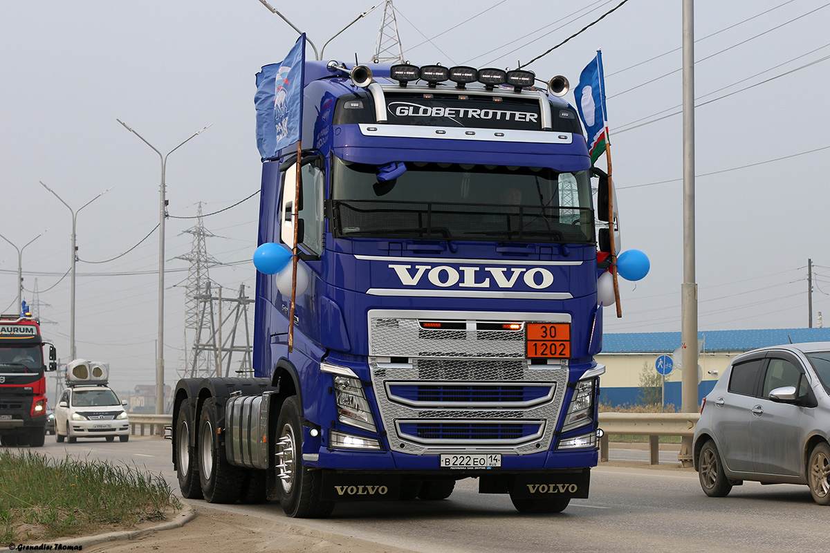 Саха (Якутия), № В 222 ЕО 14 — Volvo ('2012) FH16.540