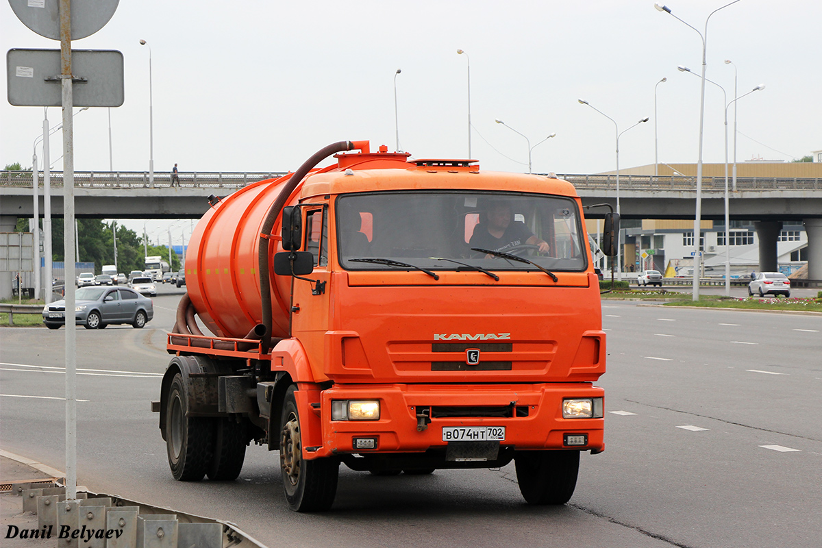 Башкортостан, № В 074 НТ 702 — КамАЗ-43253-H3