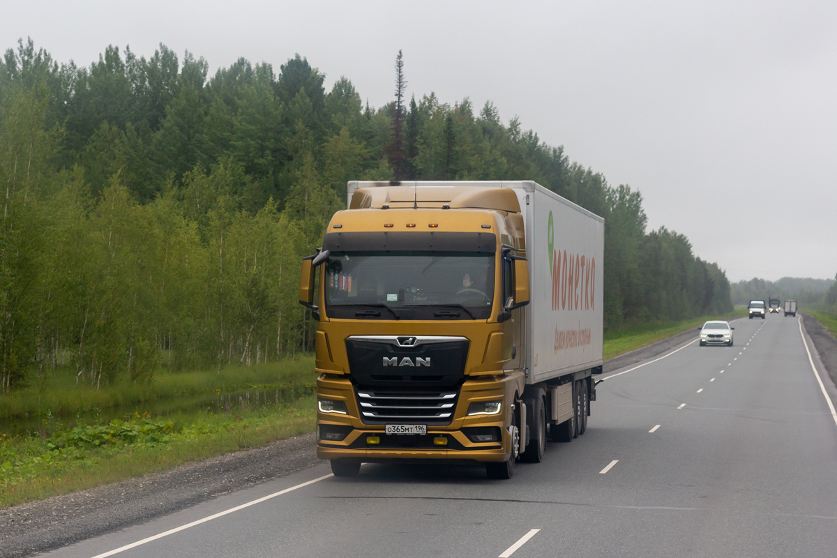 Свердловская область, № О 365 МТ 196 — MAN TGX ('2020) 18.400