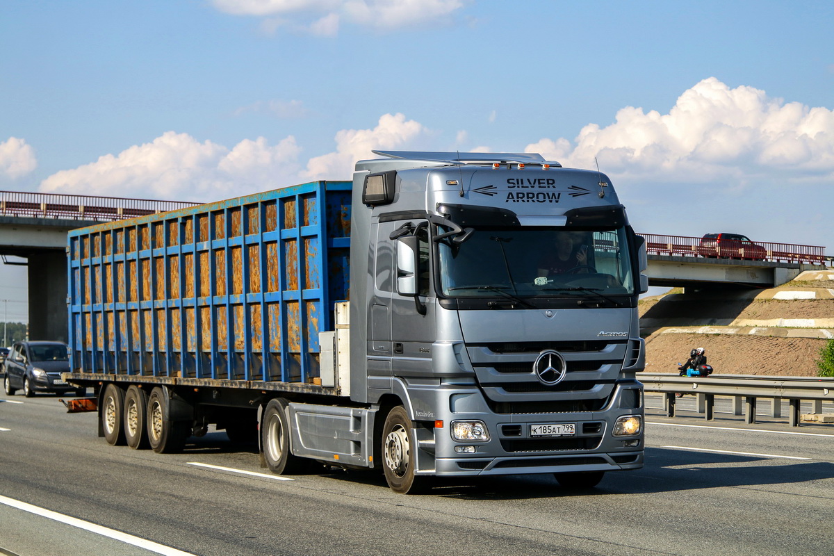 Москва, № К 185 АТ 799 — Mercedes-Benz Actros ('2009) 1844