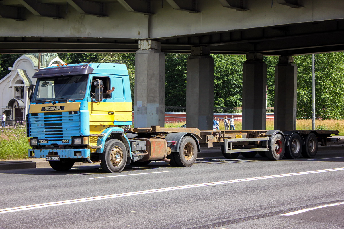 Санкт-Петербург, № К 936 ЕК 178 — Scania (II) R113M