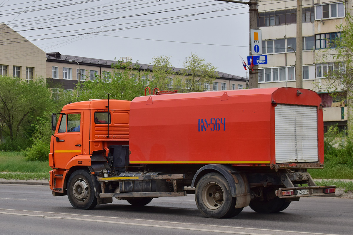 Волгоградская область, № В 606 ОУ 134 — КамАЗ-43253-R4