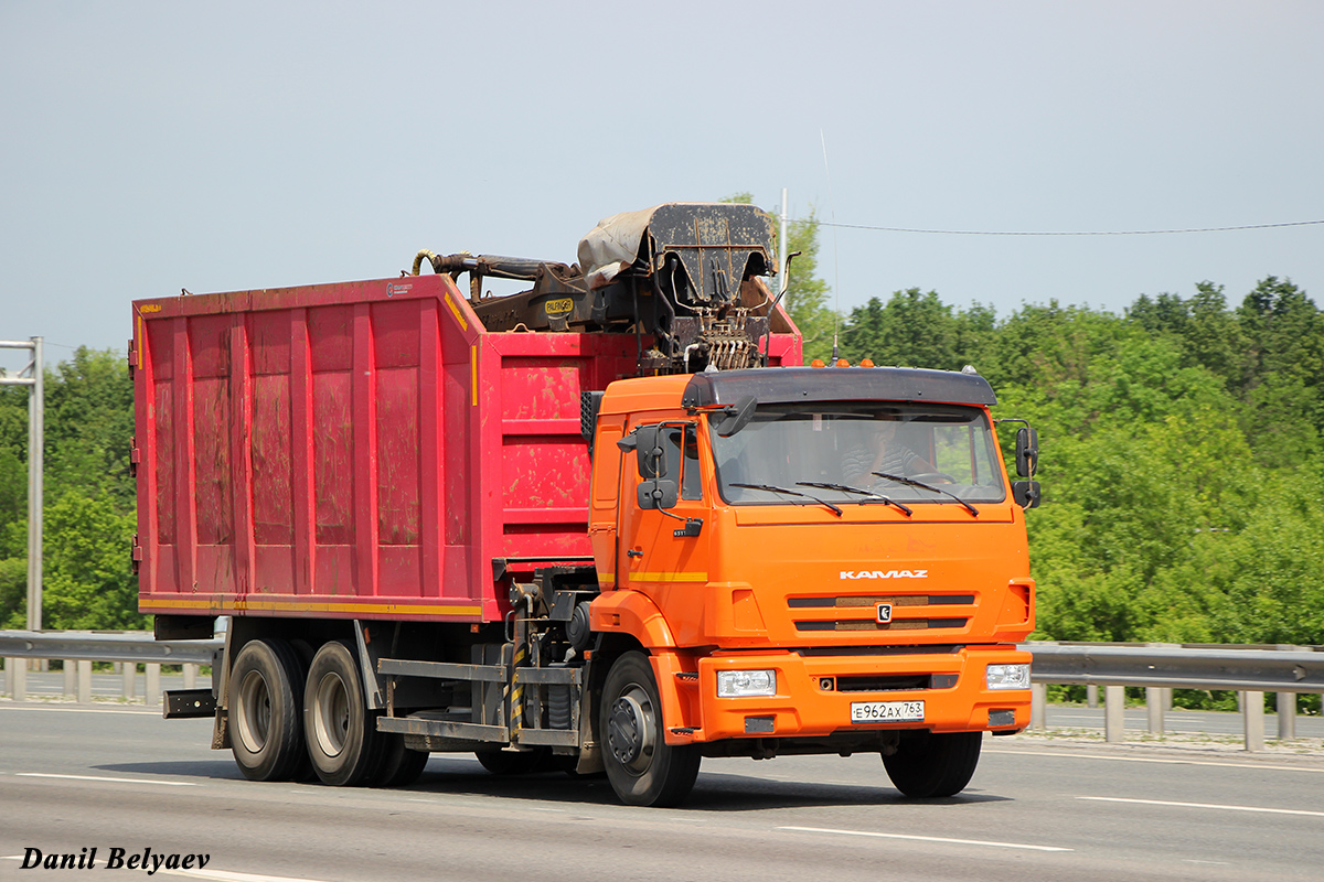 Самарская область, № Е 962 АХ 763 — КамАЗ-65115-A5(48)