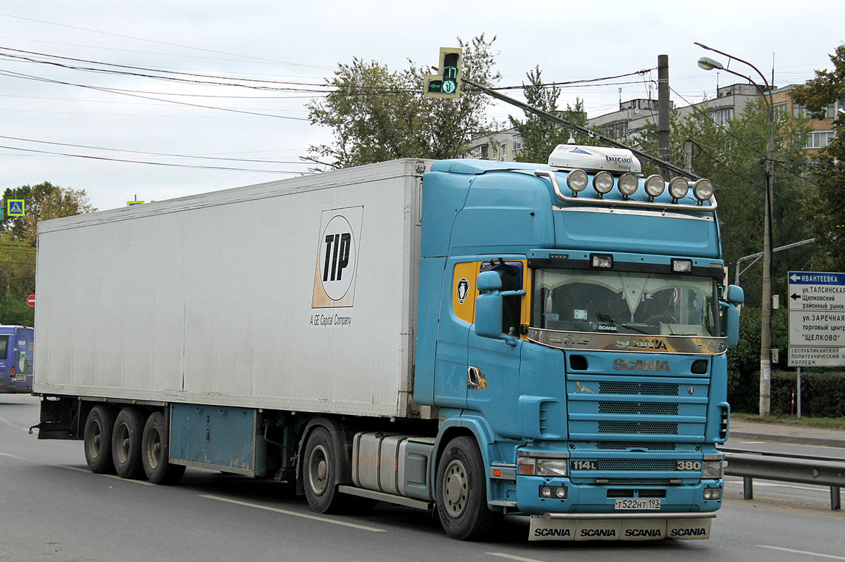 Краснодарский край, № Т 522 НТ 193 — Scania ('1996) R114L