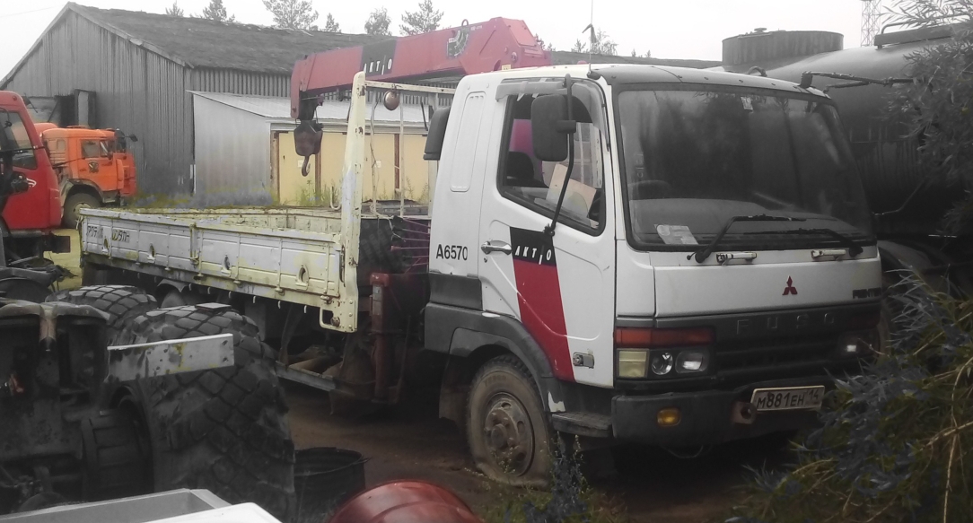 Саха (Якутия), № М 881 ЕН 14 — Mitsubishi Fuso Fighter