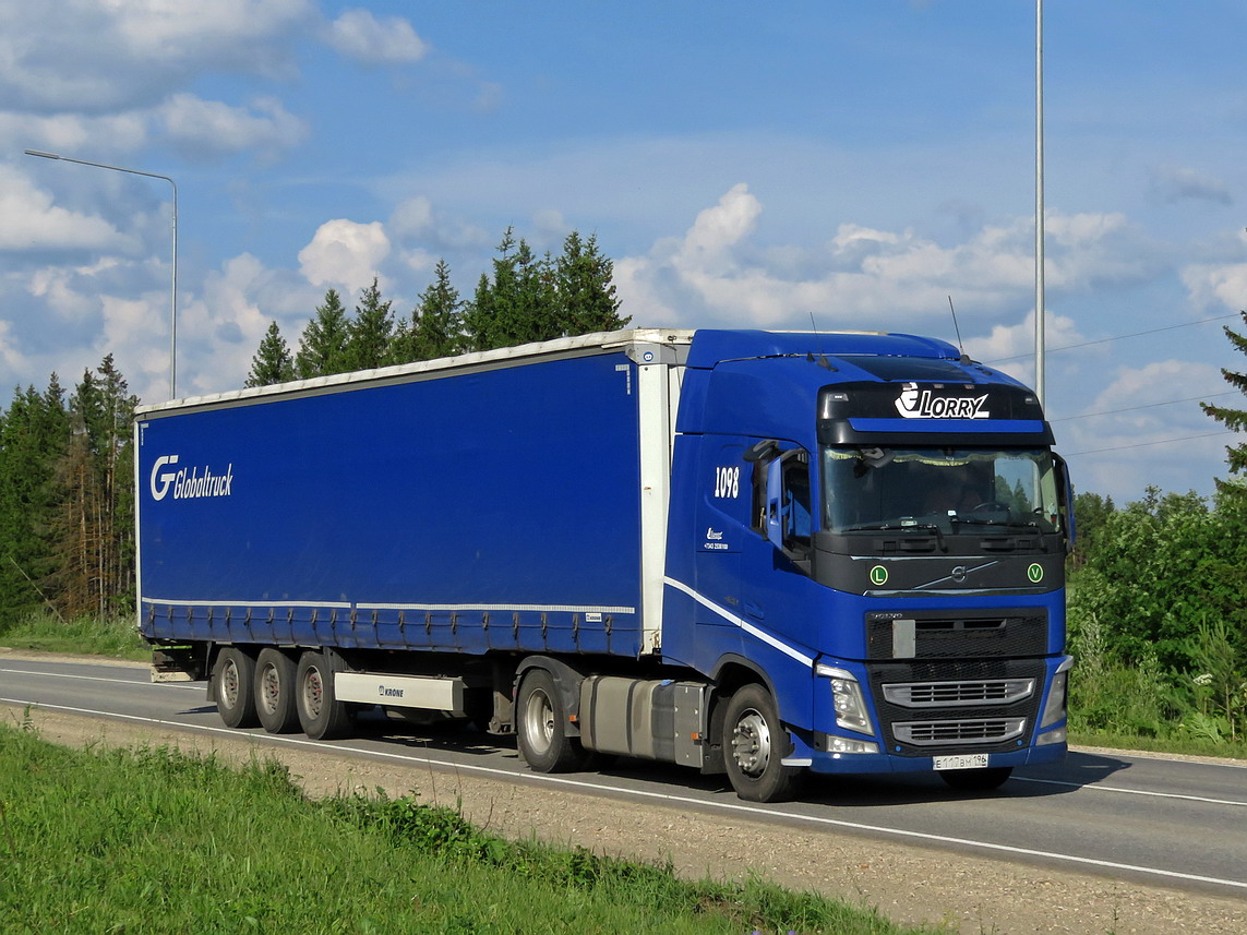 Свердловская область, № Е 117 ВМ 196 — Volvo ('2012) FH.420