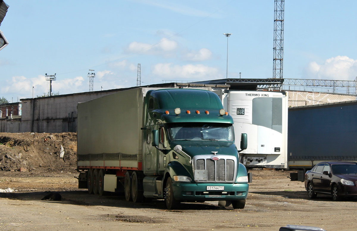 Москва, № Р 317 ММ 797 — Peterbilt 387