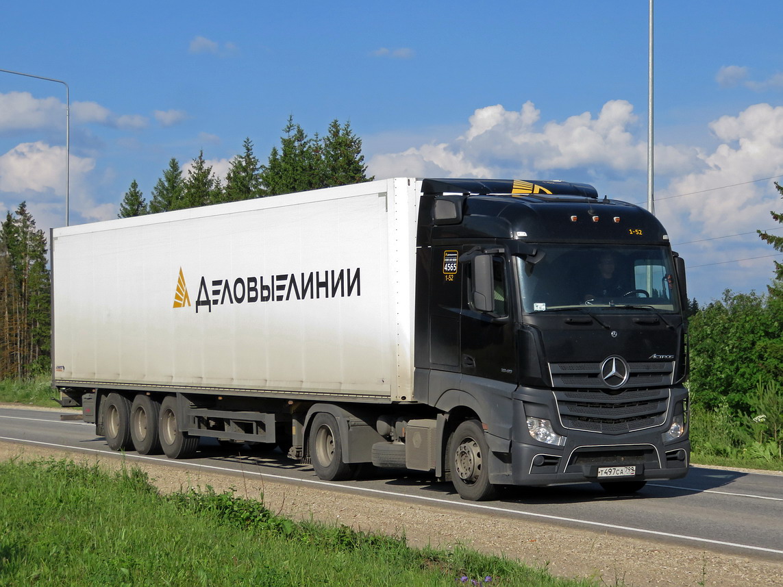 Москва, № Т 497 СА 799 — Mercedes-Benz Actros '11 1845 [Z9M]