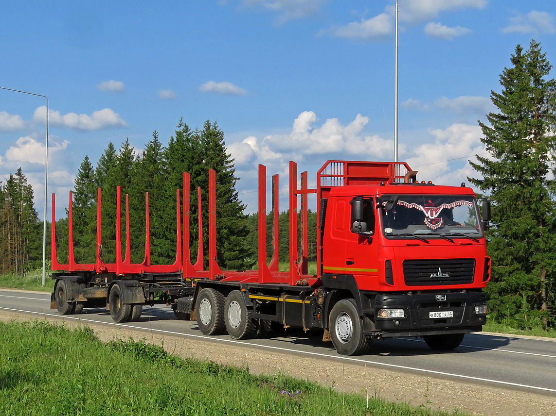 Кировская область, № Е 800 ТА 43 — МАЗ (общая модель)