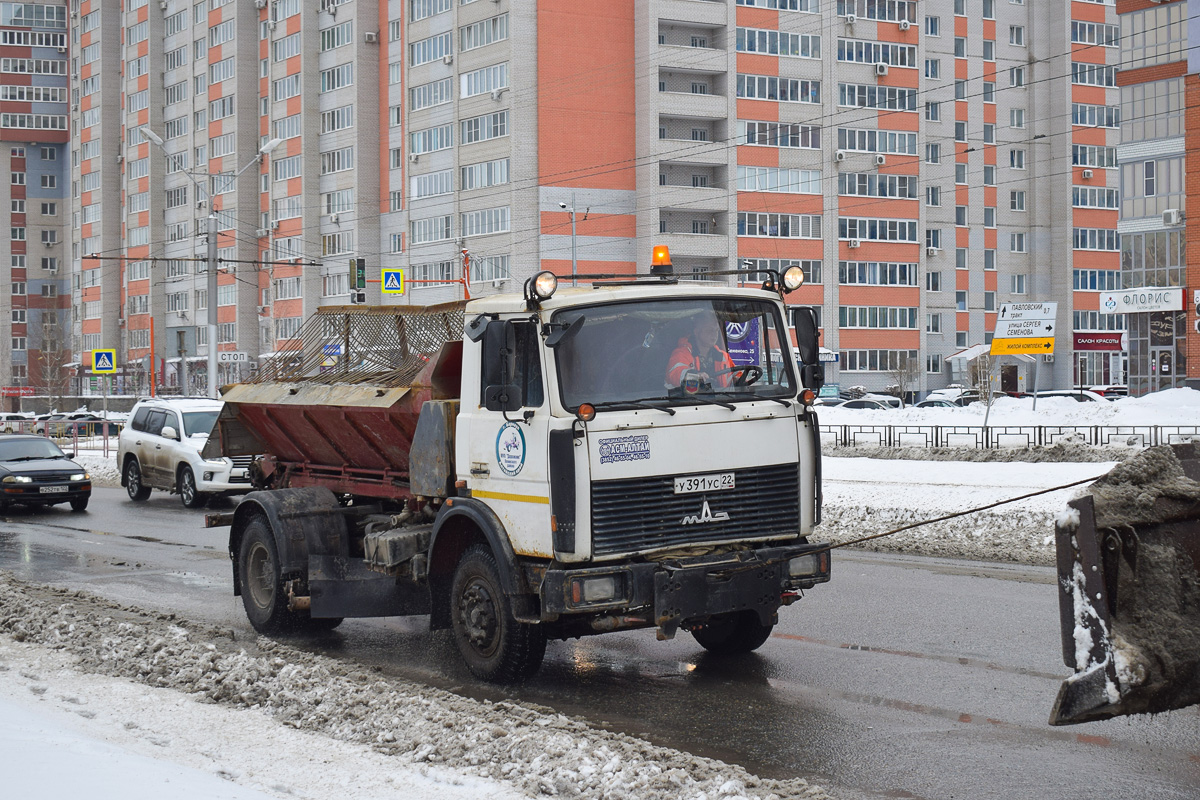 Алтайский край, № У 391 УС 22 — МАЗ-5337A2