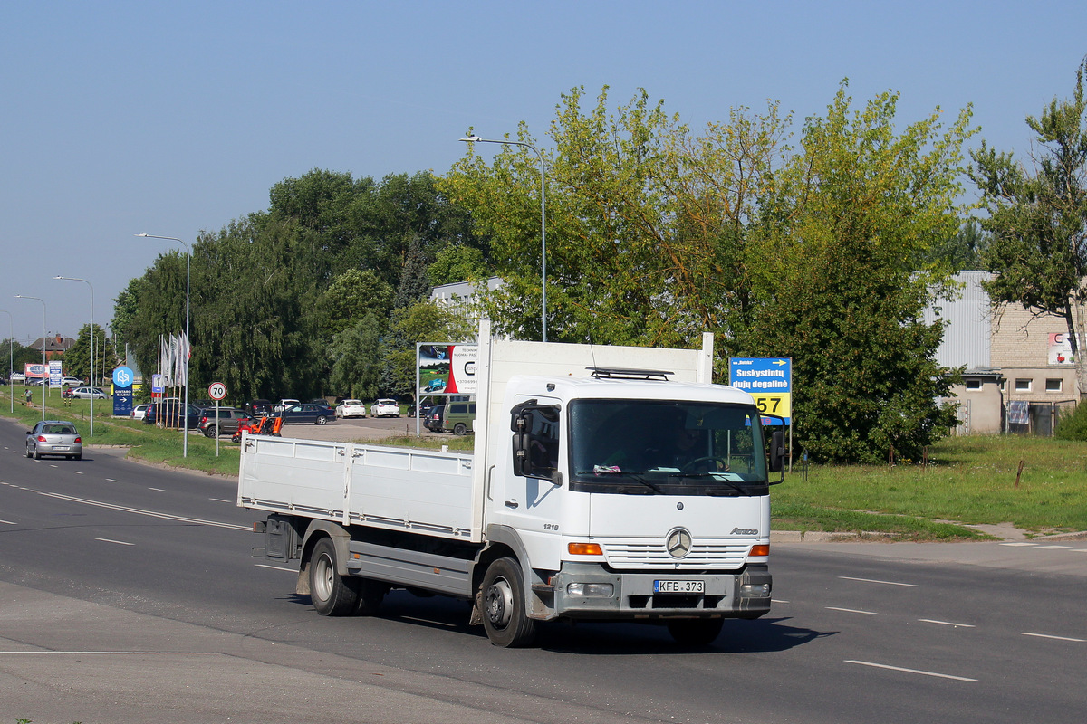 Литва, № KFB 373 — Mercedes-Benz Atego 1218